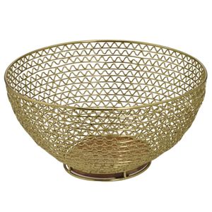 Centro de Mesa Decorativo 30cm em Metal Mabruk