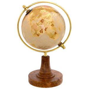 Globo Terrestre Decorativo 24cm em Plástico Mabruk