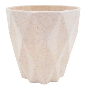 Vaso Geométrico Decorativo 9,5cm em Plástico Gifthome