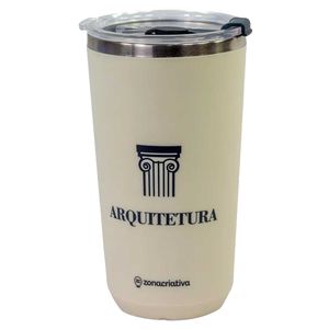 Copo Sky Profissão Arquitetura 500ml em Aço Inox Zona Criativa