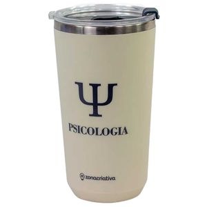 Copo Sky Profissão Psicologia 500ml em Aço Inox Zona Criativa
