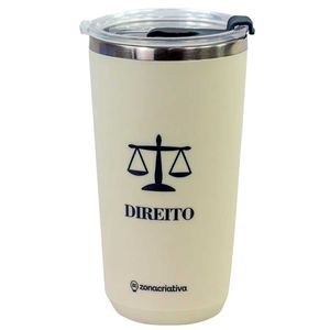 Copo Sky Profissão Direito 500ml em Aço Inox Zona Criativa