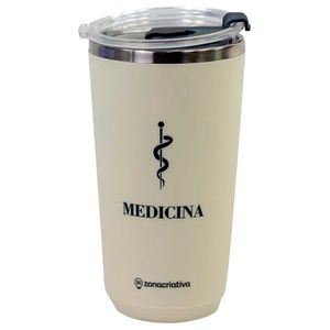 Copo Sky Profissão Medicina 500ml em Aço Inox Zona Criativa