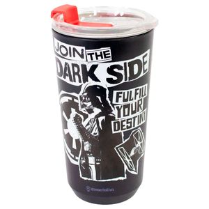 Copo Térmico Sky Star Wars Darth Vader 500ml em Aço Inox Zona Criativa