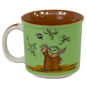 Caneca Tom Star Wars The Mandalorian 350ml em Cerâmica Zona Criativa