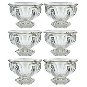 Jogo de Taças P/ Sobremesa Ice 6 Peças 197ml em Vidro Freecom