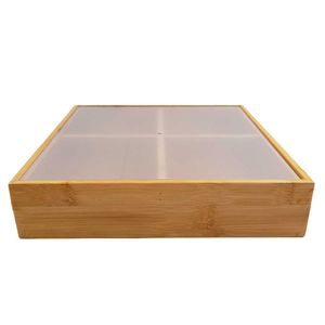 Caixa Multiuso C/ Tampa 23cm em Bambu Casita