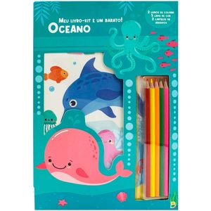 Livro Meu Livro Oceano 32x22cm em Papel Todo Livro