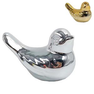 Pássaro Decorativo 7cm em Cerâmica Freecom