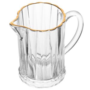 Leiteira C/ Fio de Ouro 290ml em Cristal Lyor