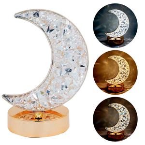 Luminária de Mesa Lua Decorativa 16cm em Plástico Top Rio