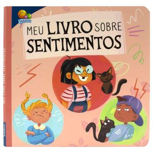 Livro Meu Livro Sobre Sentimentos 20cm em Papel Todo Livro