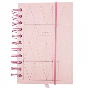 Agenda Permanente Lines 15,3x10,2cm em Papel Megagift