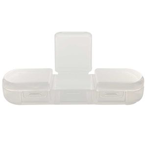 Kit Porta Comprimido 2 Peças em Plástico Saz