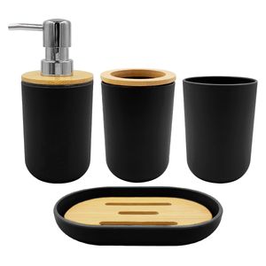Kit Banheiro 4 Peças em Plástico FWB