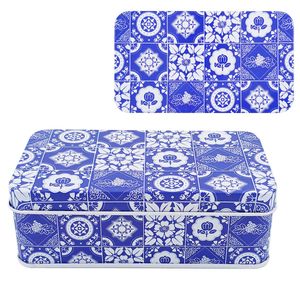 Porta Jóias Retangular 11,5x6,5cm em Metal Youbai