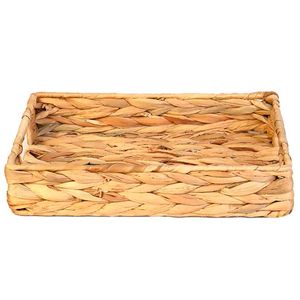 Cesto C/ Alça Decorativo 30x20cm em Fibra Natural Paramount