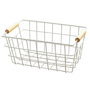 Cesto Organizador C/ Alça 31cm em Metal FWB