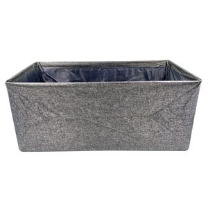 Cesto Organizador Retangular 47x28cm em Poliéster Casita