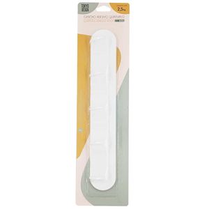 Gancho Adesivo Quíntuplo 28,3cm em Plástico Tokyo Design