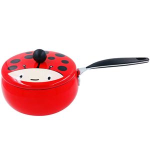 Panela Esmaltada Joaninha 1,2L em Metal Casita