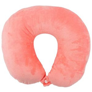 Almofada de Pescoço C/ Botão 32cm em Poliéster Sutt