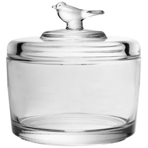 Pote Bird 7,5x8,5cm em Cristal Wolff