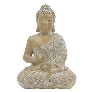 Buda Dharma Decorativa 21,3cm em Resina NewWay