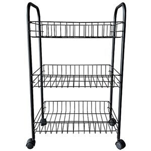 Carrinho Aramado Multiuso 64cm em Metal Livon
