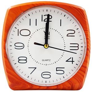 Relógio de Mesa Quadrado 13,5cm em Plástico Imporiente