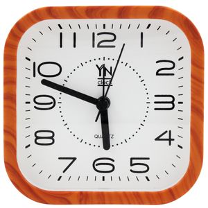 Relógio de Mesa Quadrado 10,2cm em Plástico Imporiente