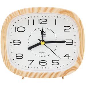 Relógio de Mesa Quadrado 12,5cm em Plástico Imporiente
