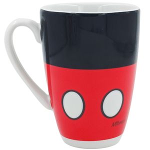 Caneca Mickey Mouse Roupa 350ml em Porcelana NDI