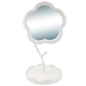 Espelho de Mesa Flor 30cm em Vidro FWB