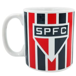 Caneca São Paulo FC 320ml em Porcelana Mileno