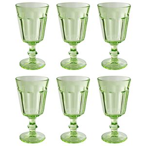 Jogo de Taças Siena Collor 230ml em Vidro Kehome