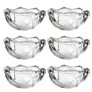 Jogo de Bowls Queen 6 Peças 250ml em Vidro Freecom
