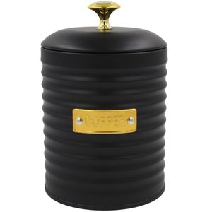 Lata Coffee C/ Tampa Friso 15,5cm em Metal Paramount