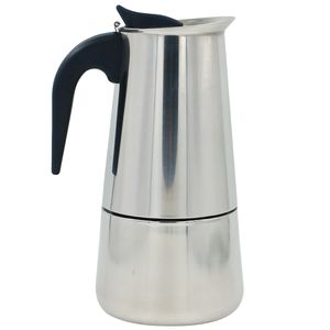 Cafeteira Expresso Italiana 9 Xícaras em Aço Inox Kehome