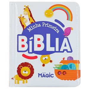 Livro Infantil Minha Primeira Bíblia 16cm em Papel Magic Kids