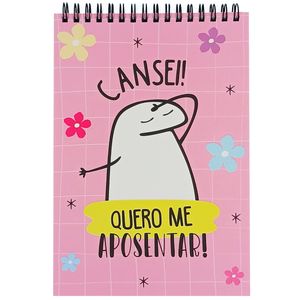 Bloco de Anotação Flork 14,5x21cm em Papel Fu Xing