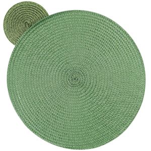 Jogo Americano C/ Porta Copo 30cm em Plástico Fu Xing