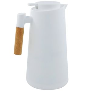 Garrafa Térmica C/ Alça Bambu 1L em Plástico Fu Xing