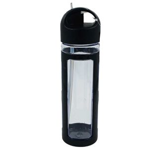 Garrafa London Preta 700ml Plástico Livon