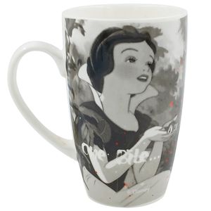 Caneca Branca de Neve 400ml em Porcelana Taimes