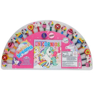 Livro Universo das Cores Unicórnio 46cm em Plástico Editora Online
