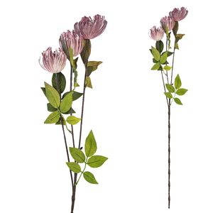 Haste Arranjo de Flor Artificial Decorativa 80cm em Plástico Bella Garden