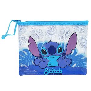 Nécessaire Stitch C/ Alça 21x16,5cm em PVC Taimes