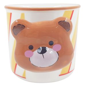 Caneca Urso 380ml em Cerâmica Lila Cosméticos