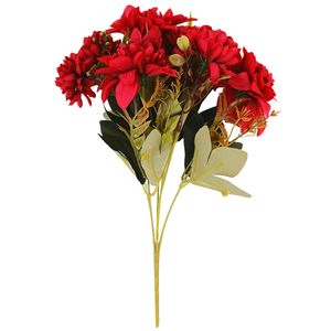 Buquê de Dália Artificial 33cm em Plástico Bella Garden